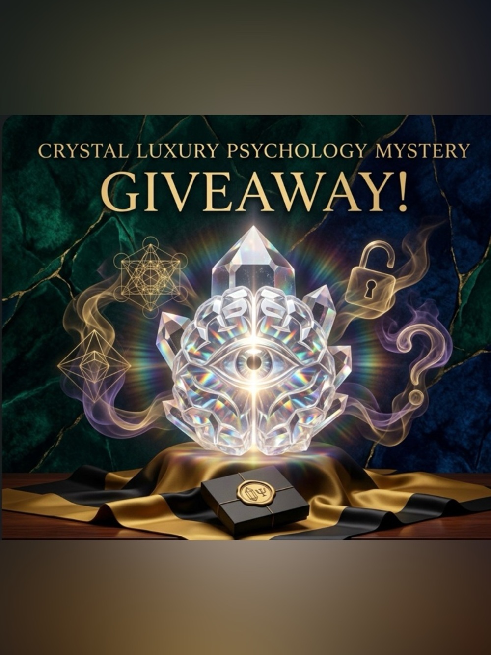 Crystal Luxury Psychology Mystery Giveaway